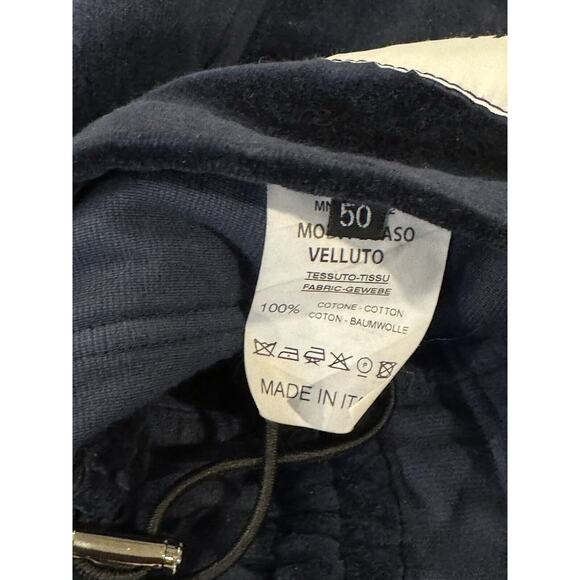 MANTO Men's Navy Velvet Coat Sz 50 IT / M US - Picture 11 of 11